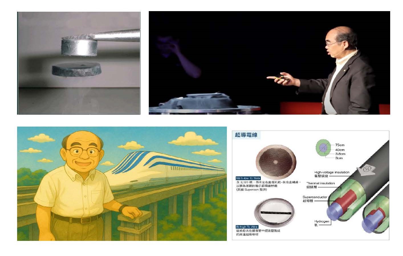 量子百年-超導體磁浮列車的量子軌跡