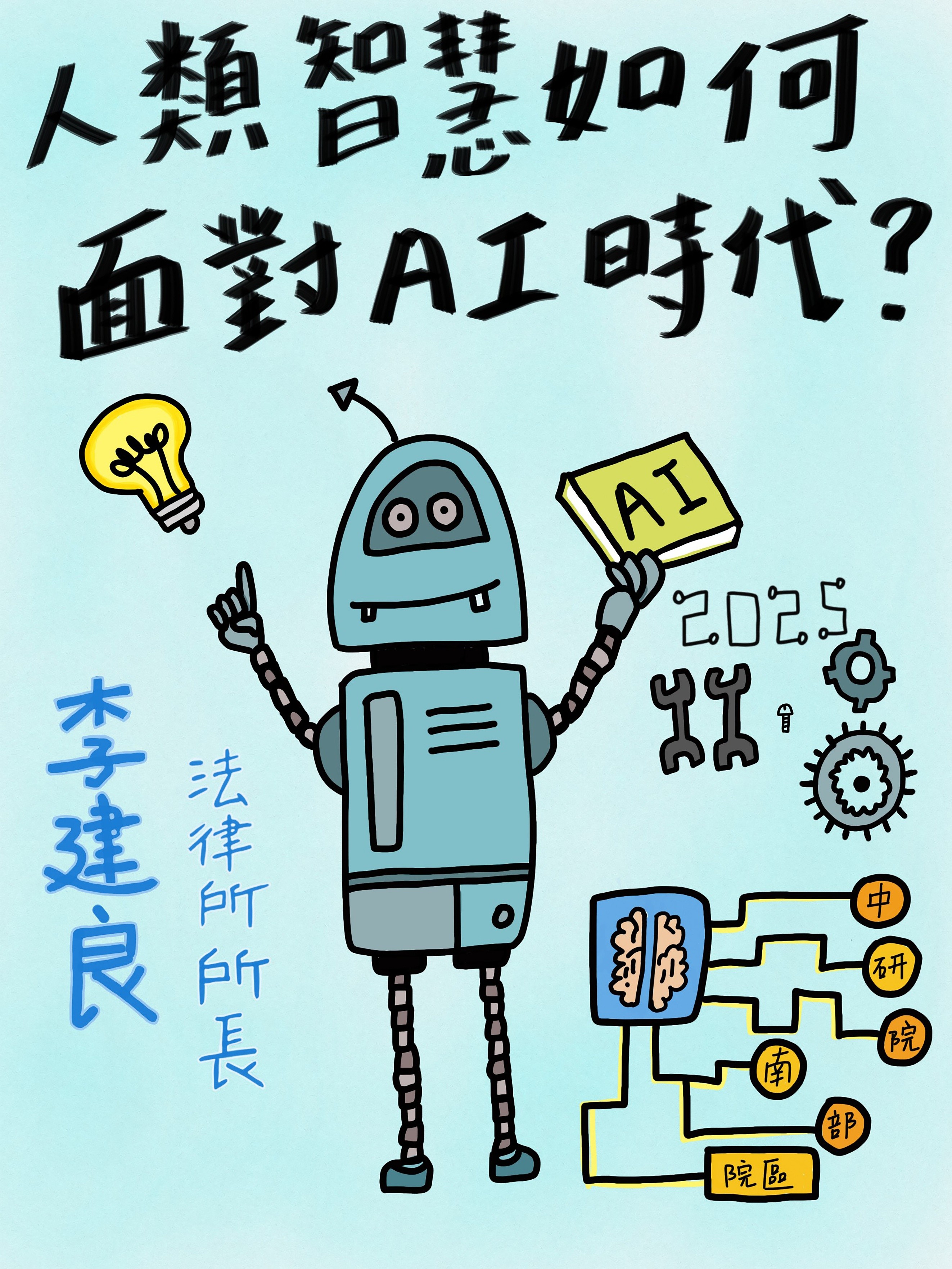 答問：人類智慧如何面對AI時代？