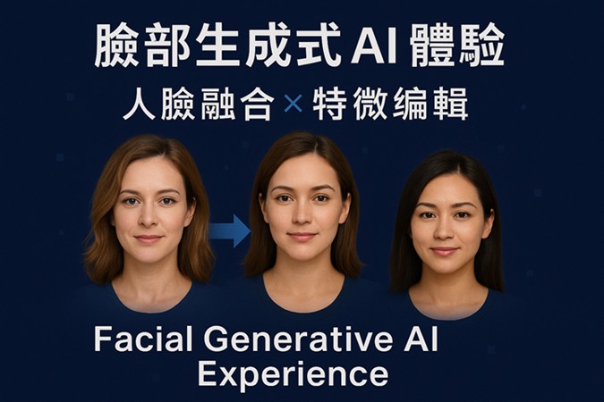 臉部生成式 AI 體驗：人臉融合 × 特徵編輯