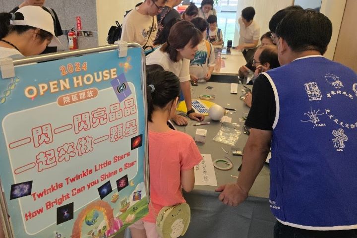 一閃一閃亮晶晶，一起來做一顆星