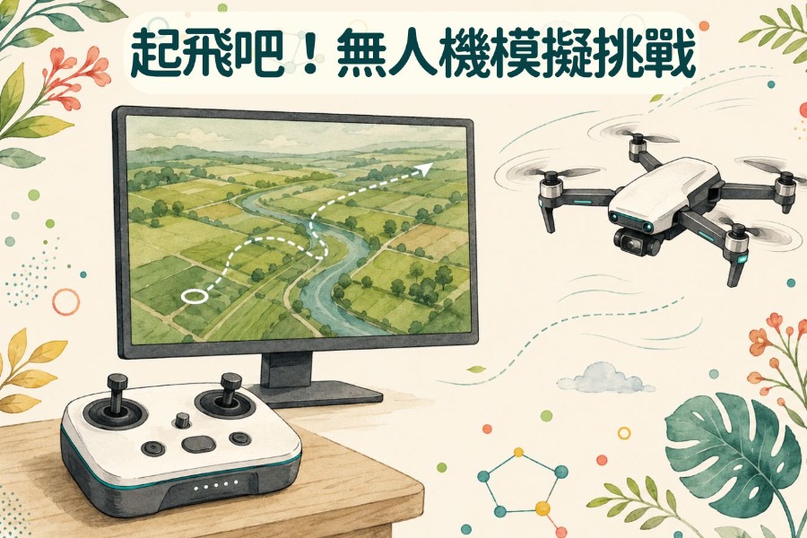 起飛吧！無人機模擬挑戰
