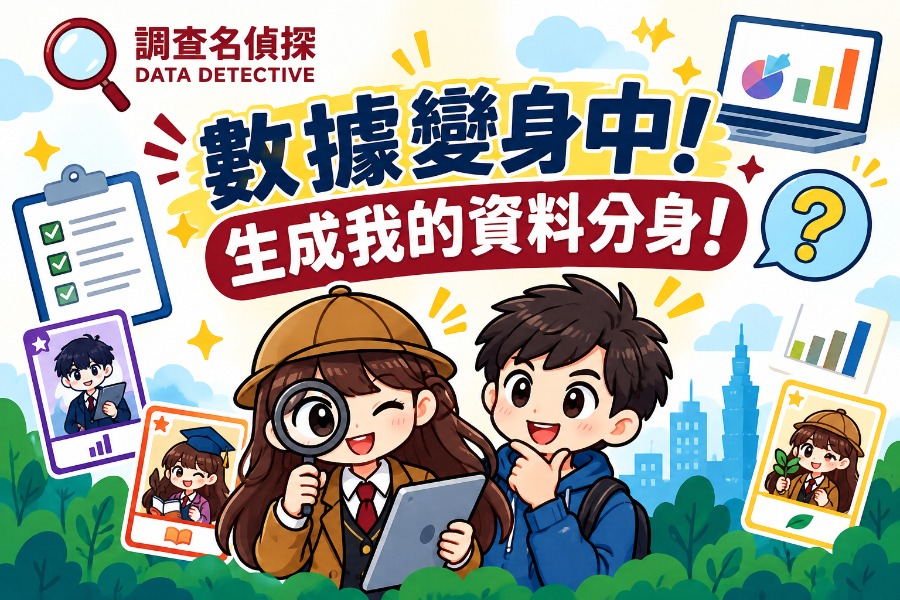 數據變身中！生成我的資料分身