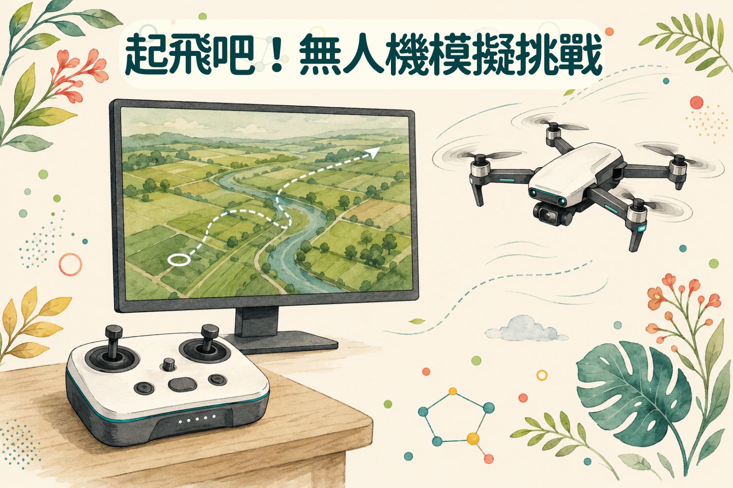 起飛吧！無人機模擬挑戰